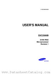 S3C2500B datasheet pdf Samsung Electronic