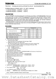 TC59LM906AMG datasheet pdf TOSHIBA