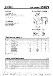 KW1S54FC datasheet pdf Cosmo Electronics