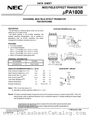 UPA1808GR-9JG-E2 datasheet pdf NEC