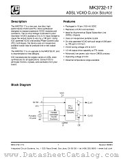 MK3732-17 datasheet pdf Texas Instruments