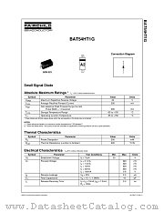 BAT54HT1G datasheet pdf Fairchild Semiconductor