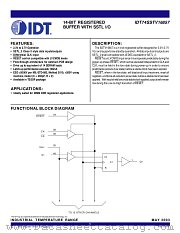 IDT74SSTV16857PAG datasheet pdf IDT