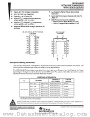 SN74LV245ATPWT datasheet pdf Texas Instruments