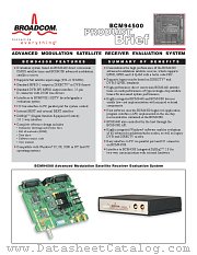 BCM94500 datasheet pdf Broadcom