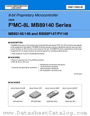 MB89144 datasheet pdf Fujitsu Microelectronics