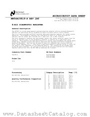 5962-9160901MKA(54ACT818FMQB) datasheet pdf National Semiconductor