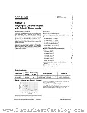NC7WP14L6X datasheet pdf Fairchild Semiconductor