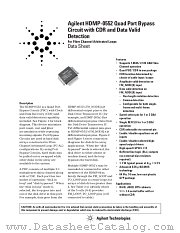 HDMP-0552 datasheet pdf Agilent (Hewlett-Packard)