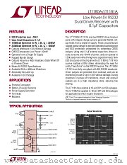 LT1181A datasheet pdf Linear Technology
