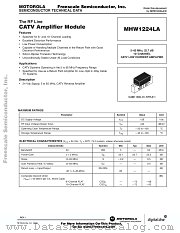 MHW1224LA datasheet pdf Freescale (Motorola)