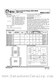 BS62LV1027 datasheet pdf Brilliance Semiconductor