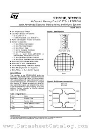 ST1331 datasheet pdf ST Microelectronics