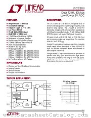 LTC2294 datasheet pdf Linear Technology