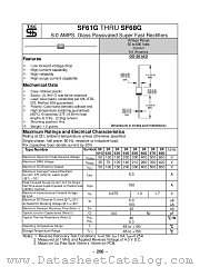 SF62G datasheet pdf Taiwan Semiconductor