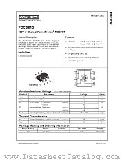 FDC3612_NL datasheet pdf Fairchild Semiconductor