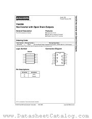 74AC05SC datasheet pdf Fairchild Semiconductor