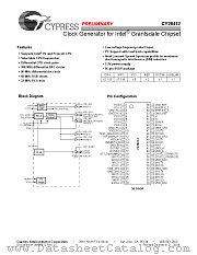 CY28412OC datasheet pdf Cypress