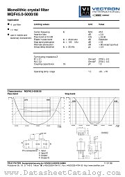 MQF45.0-5000/08 datasheet pdf Vectron