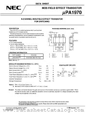 UPA1970TE-T2 datasheet pdf NEC