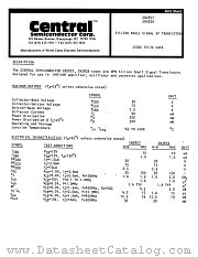 2N3839 datasheet pdf Central Semiconductor