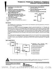 TPS3809J25DBVRG4 datasheet pdf Texas Instruments