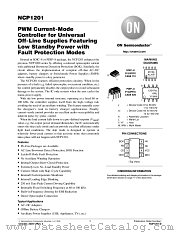 NCP1201 datasheet pdf ON Semiconductor