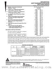 SN74LVCH16373AGQLR datasheet pdf Texas Instruments