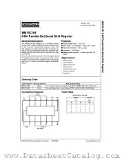 MM74C164M datasheet pdf Fairchild Semiconductor