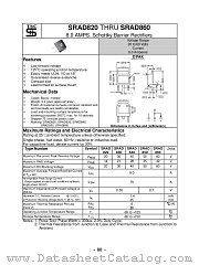 SRAD850 datasheet pdf Taiwan Semiconductor