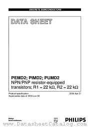 PIMD2 datasheet pdf Philips