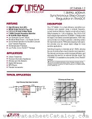 LTC3406B-1.2 datasheet pdf Linear Technology