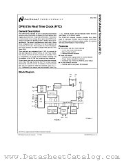 DP8573AV datasheet pdf National Semiconductor