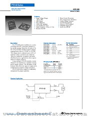 PT4144A datasheet pdf Texas Instruments
