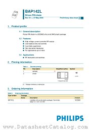 BAP142L datasheet pdf Philips