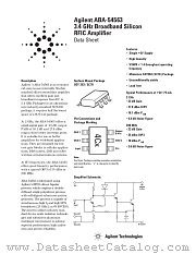 ABA-54563 datasheet pdf Agilent (Hewlett-Packard)