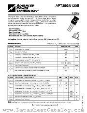 APT35GN120B datasheet pdf Advanced Power Technology
