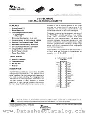 THS1040CDWR datasheet pdf Texas Instruments
