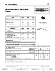 MMBD2838L datasheet pdf ON Semiconductor