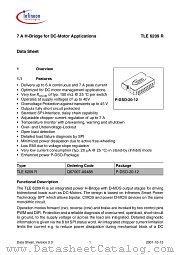 TLE 6209R datasheet pdf Infineon