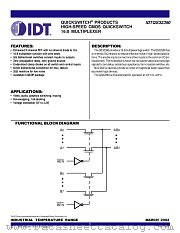 QS32390QG datasheet pdf IDT