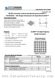 TS12N30CS datasheet pdf Taiwan Semiconductor