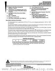 SN74AUCH32244GKER datasheet pdf Texas Instruments