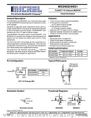MIC94030 datasheet pdf Micrel Semiconductor