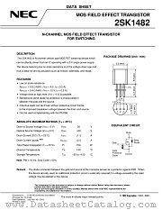 2SK1482-T datasheet pdf NEC