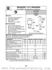 SRAS2045 datasheet pdf Taiwan Semiconductor