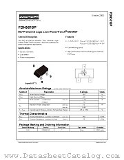 FDN5618P_NL datasheet pdf Fairchild Semiconductor