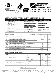 APT60D120S datasheet pdf Advanced Power Technology