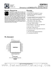 ICS87951I datasheet pdf Texas Instruments