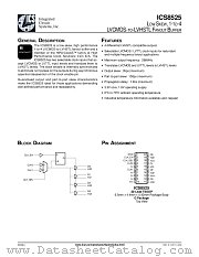 ICS8525 datasheet pdf Texas Instruments